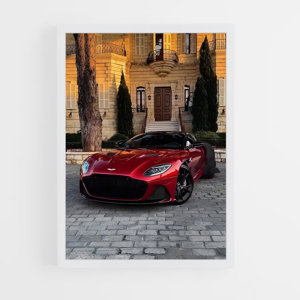 Poster Aston Prestige – affiche Aston Martin (vue 3)